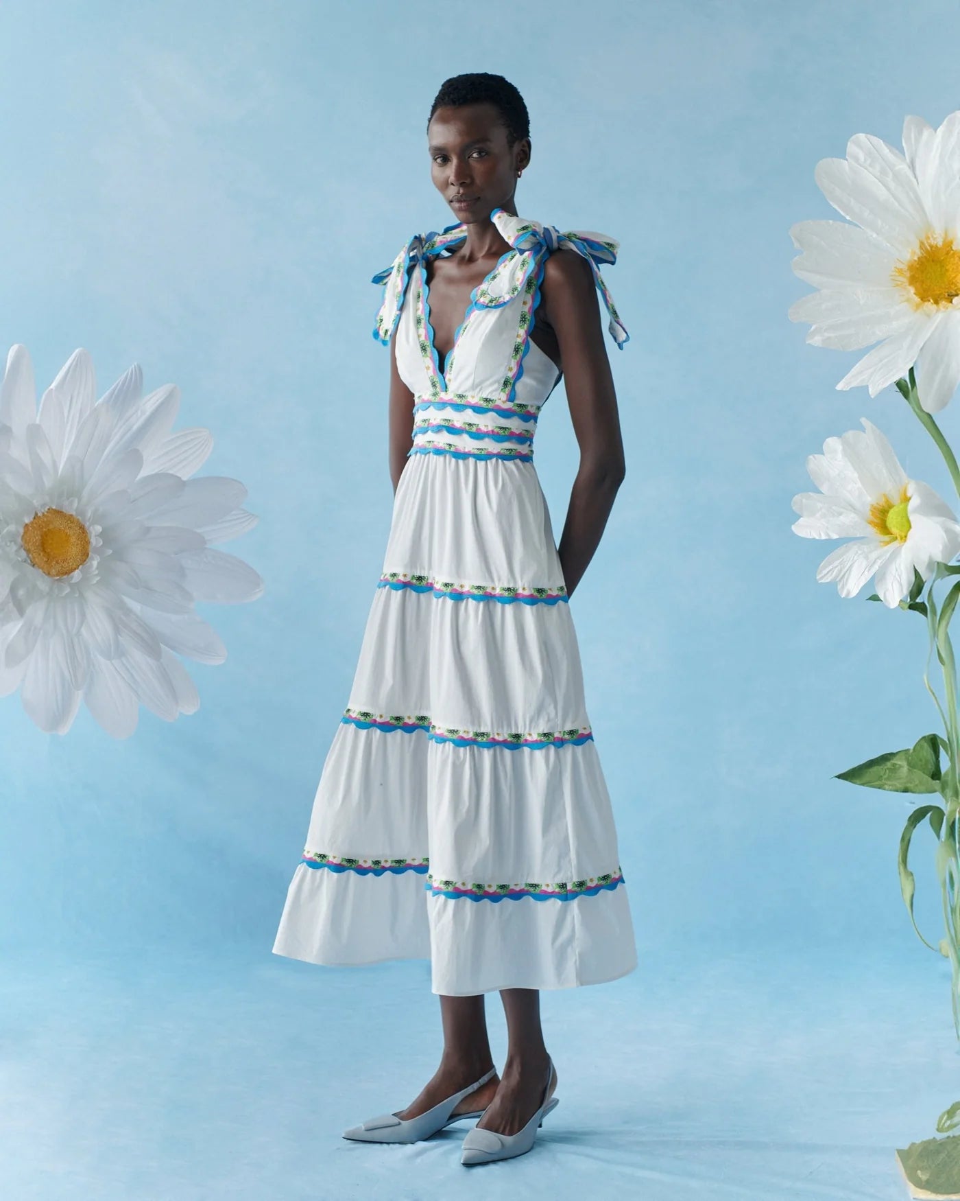 Chelili Dress white