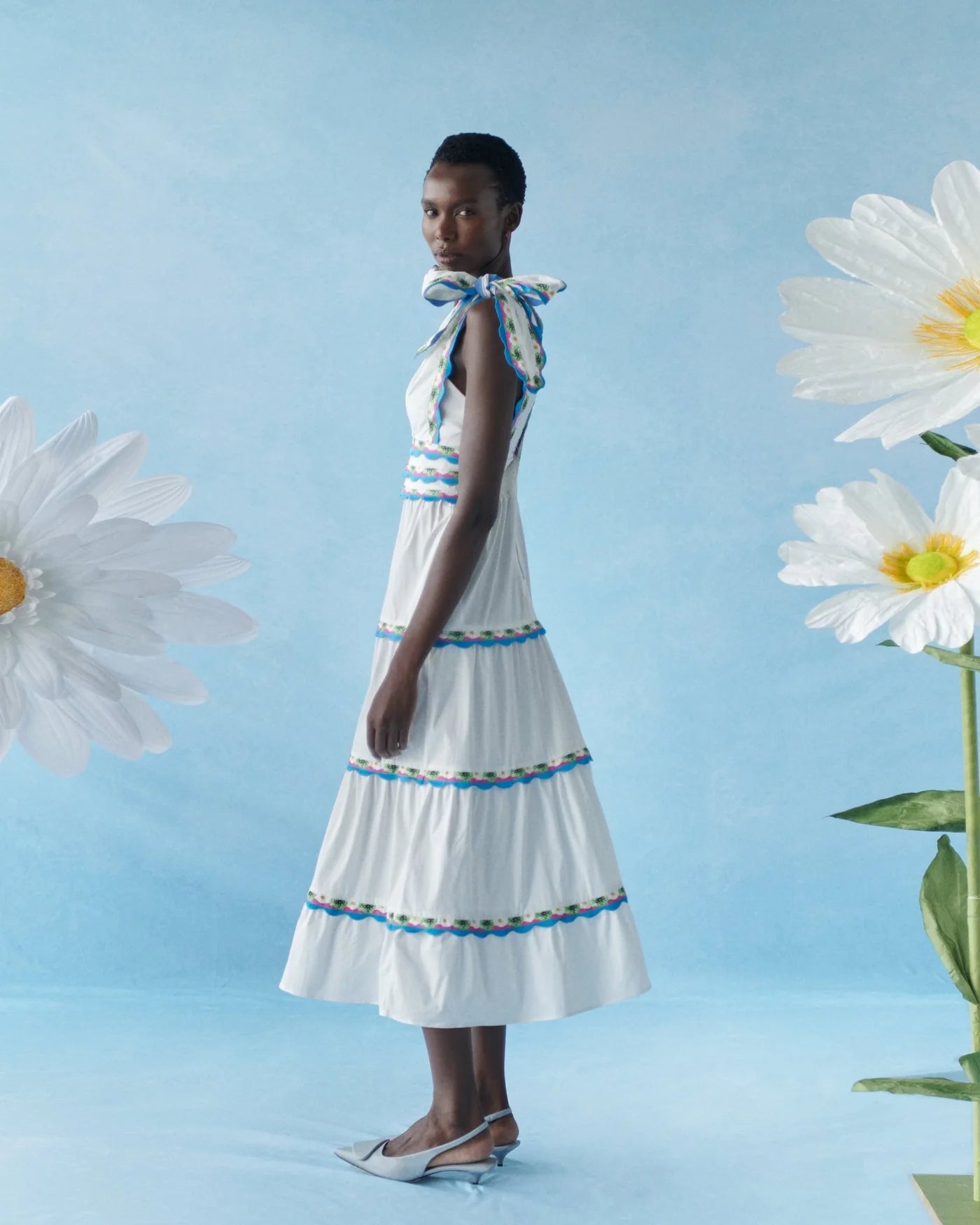 Chelili Dress white