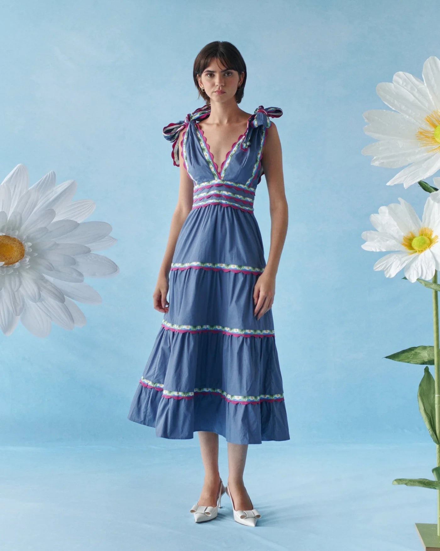 Chelili Dress Blue