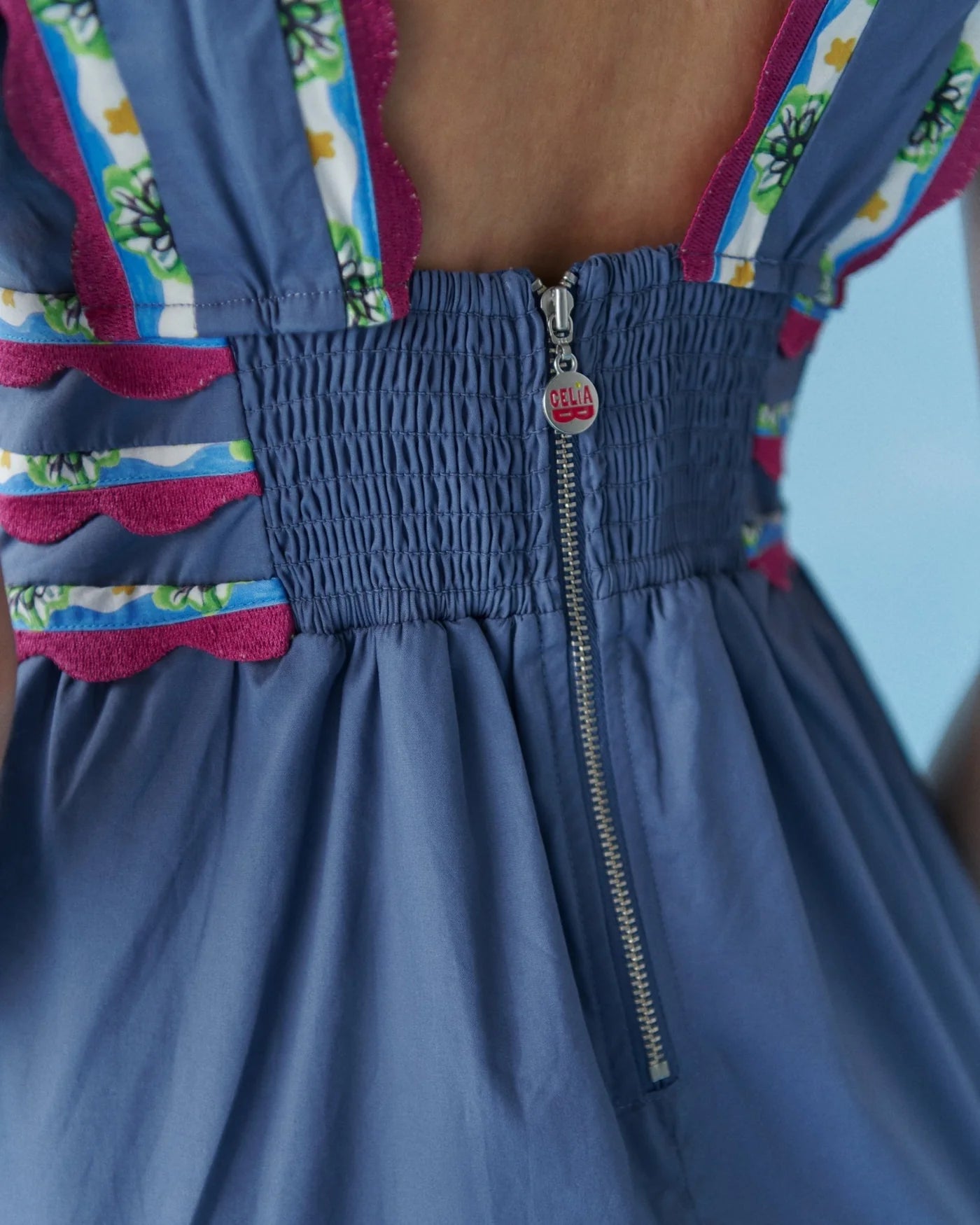 Chelili Dress Blue