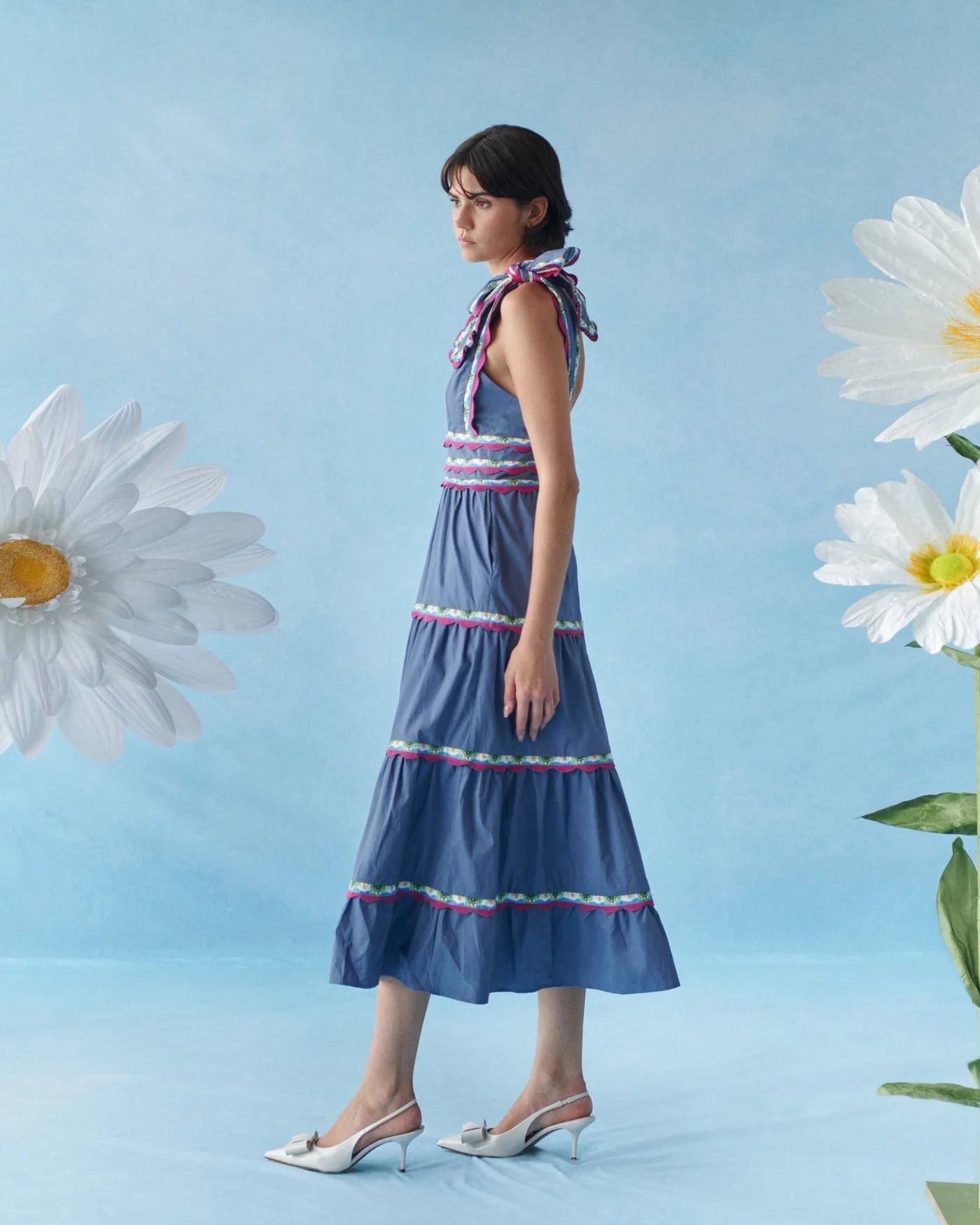 Chelili Dress Blue