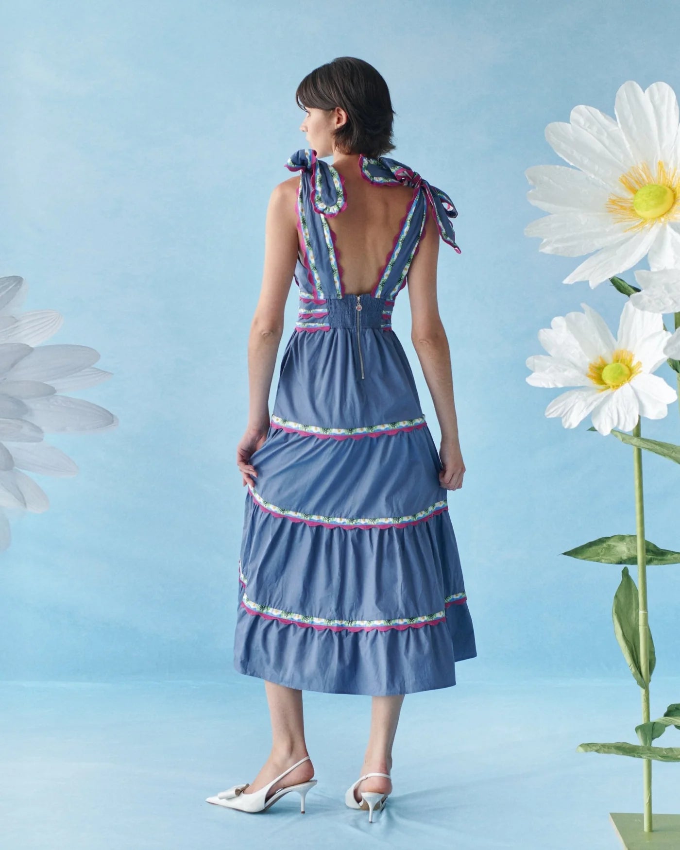 Chelili Dress Blue