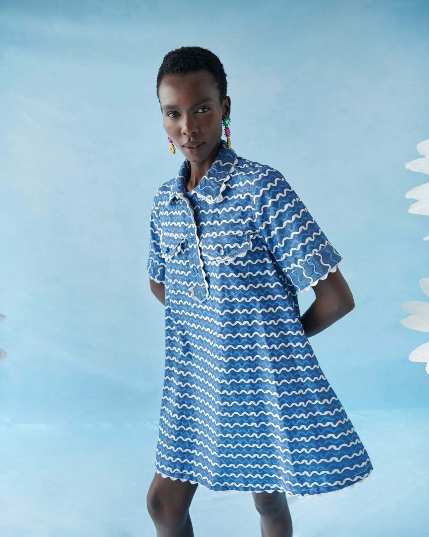 Blueberry Wave Dress