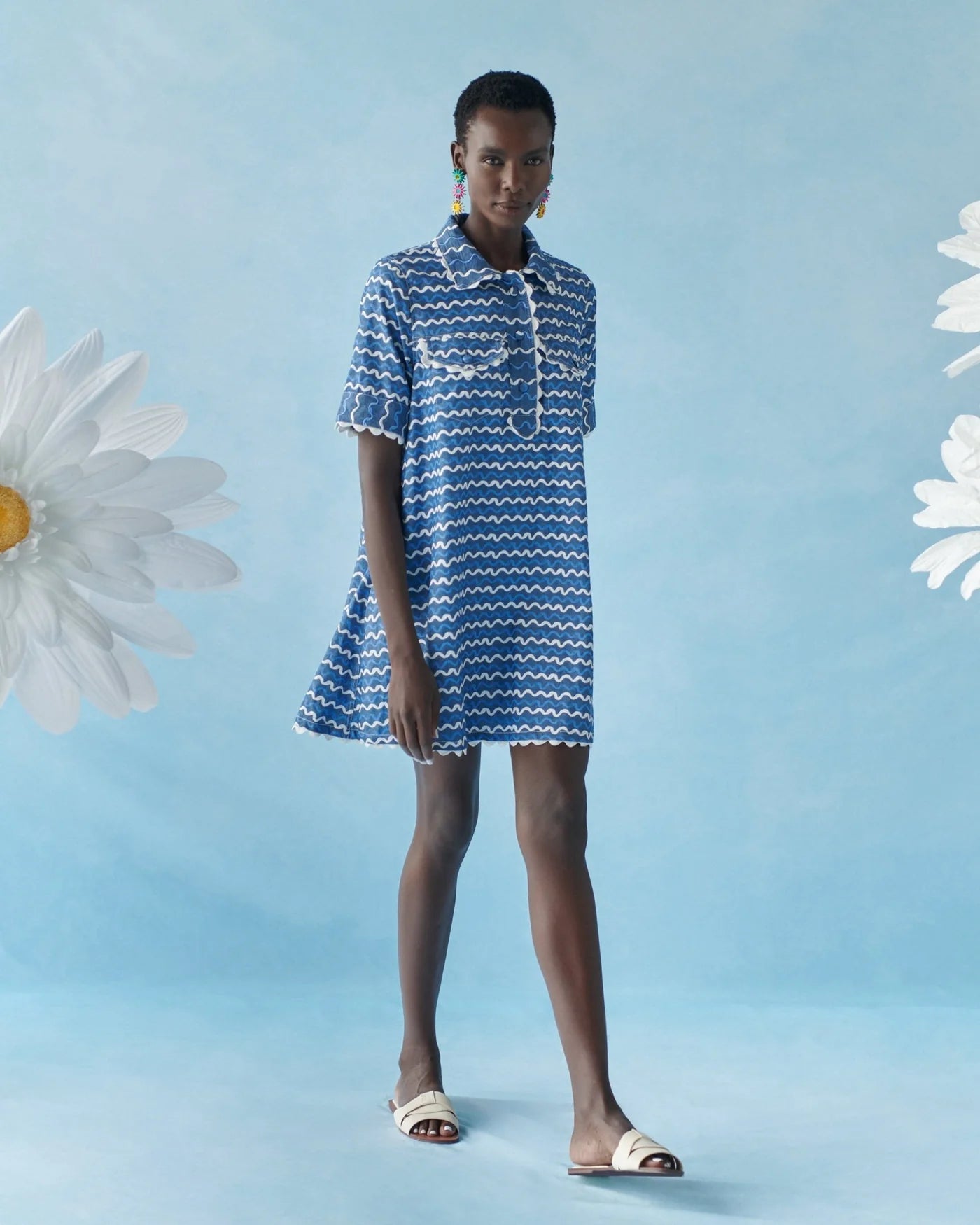 Blueberry Wave Dress