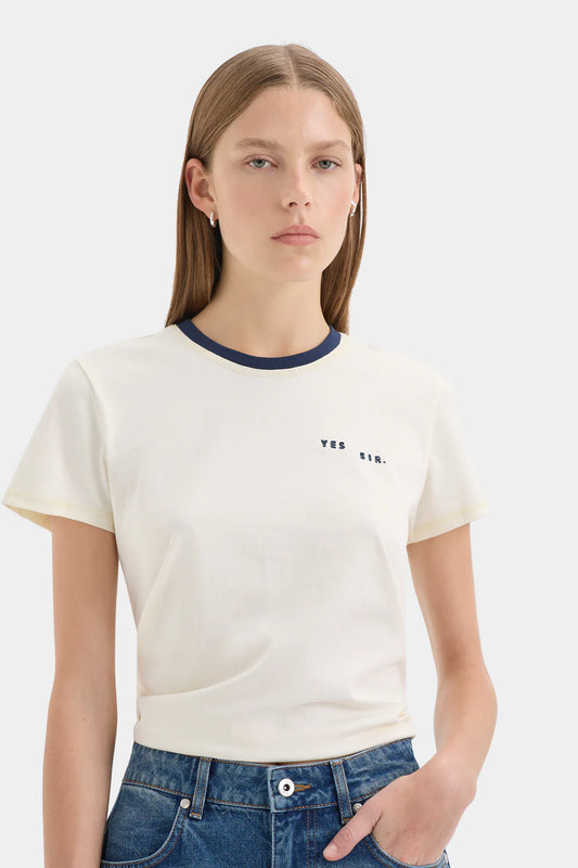 Yes SIR. Crew Neck Tee