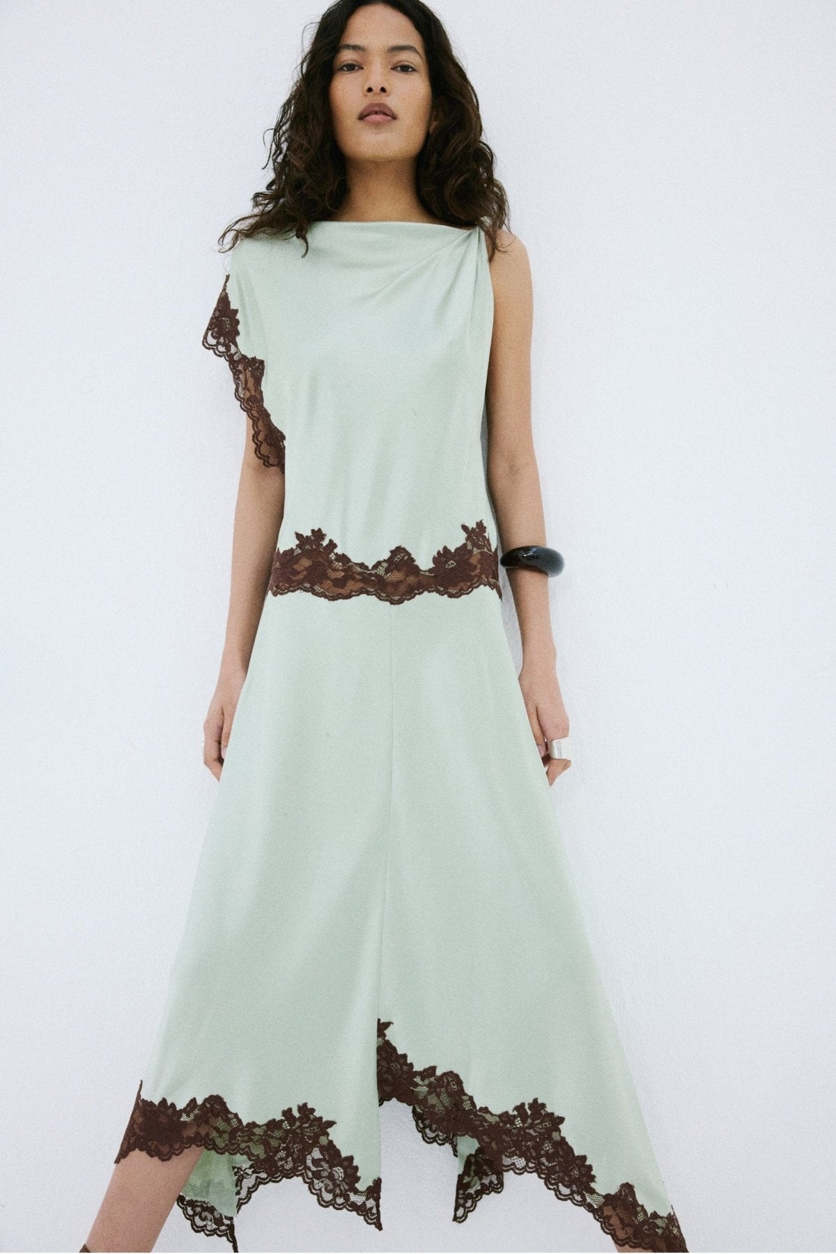 Adriana Midi Dress Mint Green