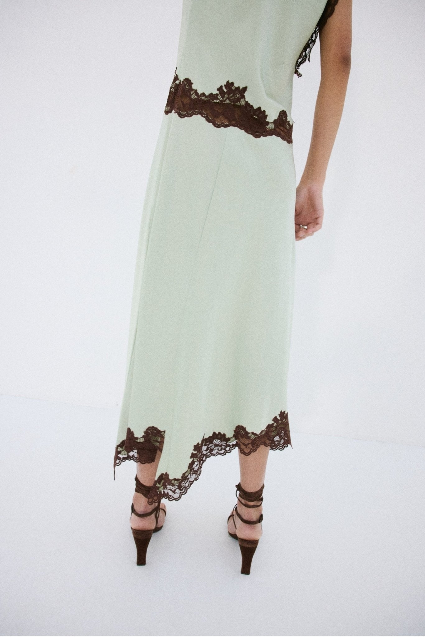 Adriana Midi Dress Mint Green