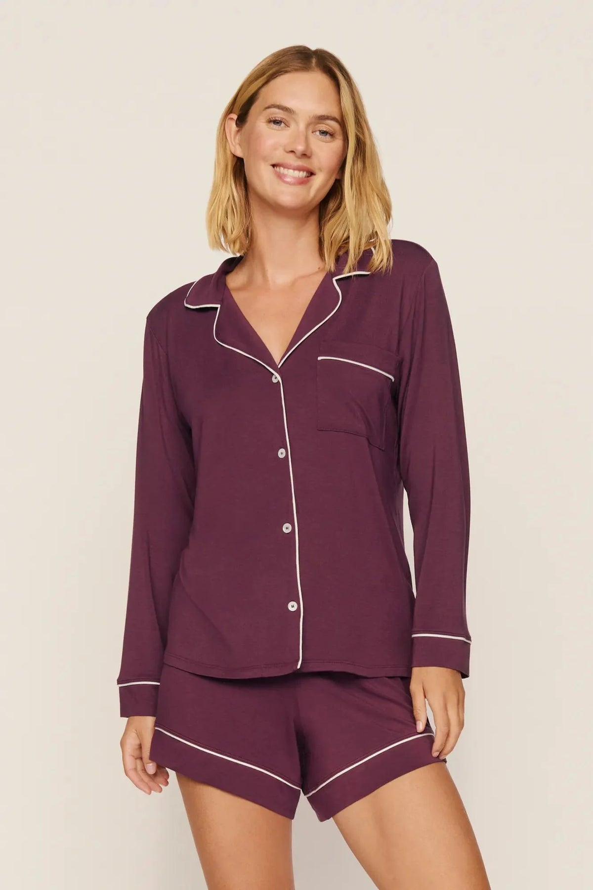 Gisele Long-Sleeve/Short PJ
