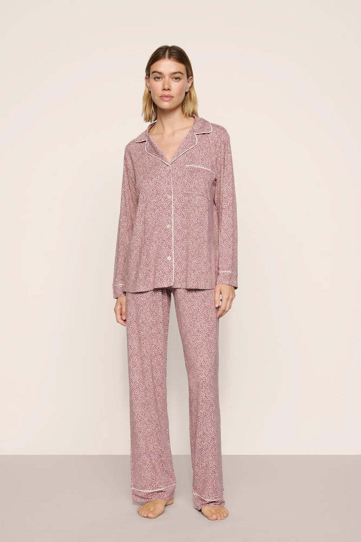 Gisele Printed Long PJ
