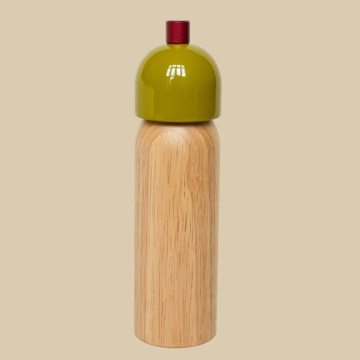 Medium Salt/Pepper Grinder - Olive/Red