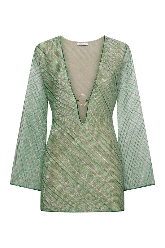 Shiny Stripes O-Kaftan