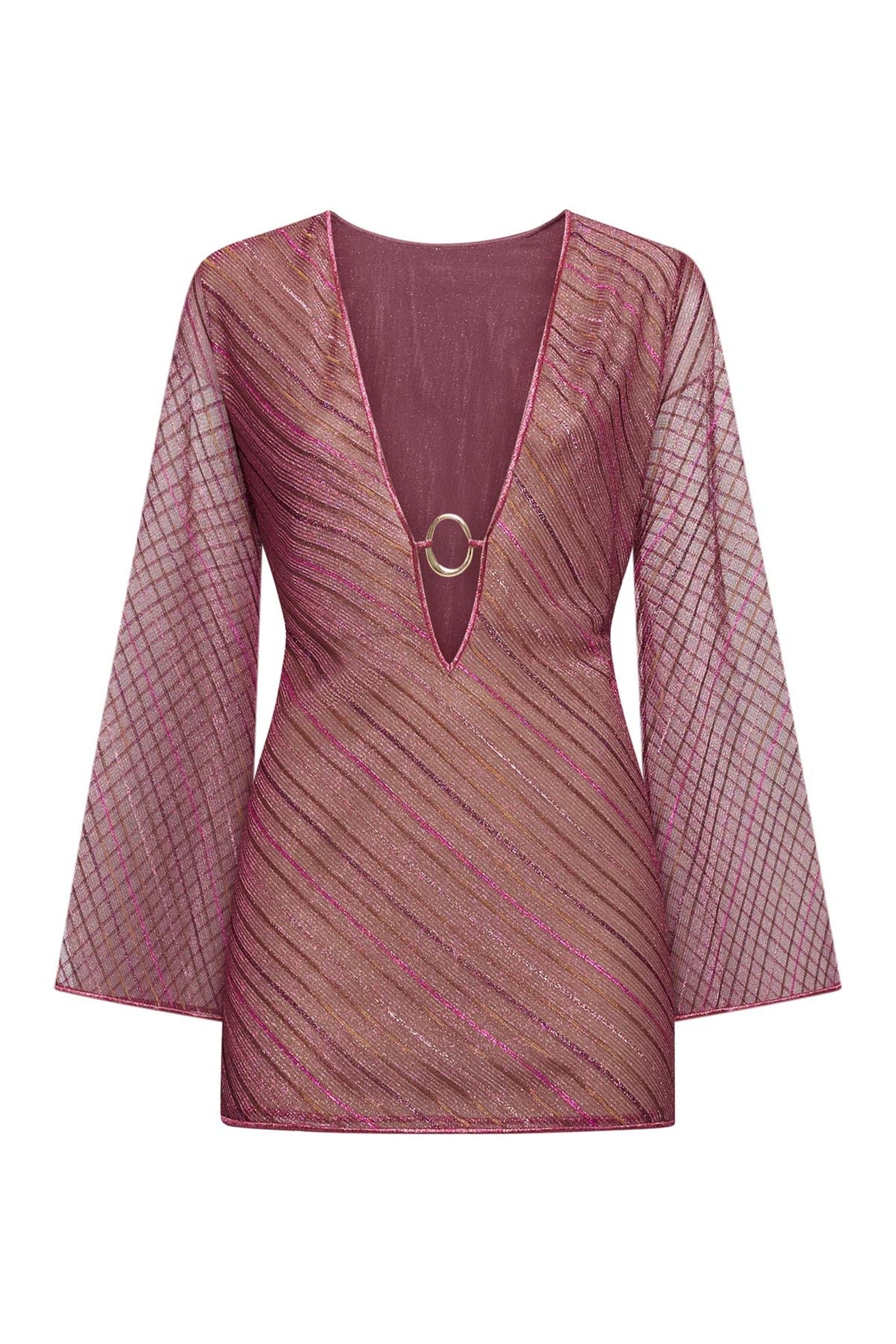 Shiny Stripes O-Kaftan