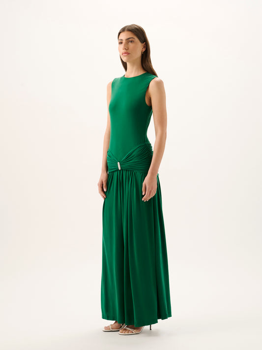 Ibiza Cupro Gown