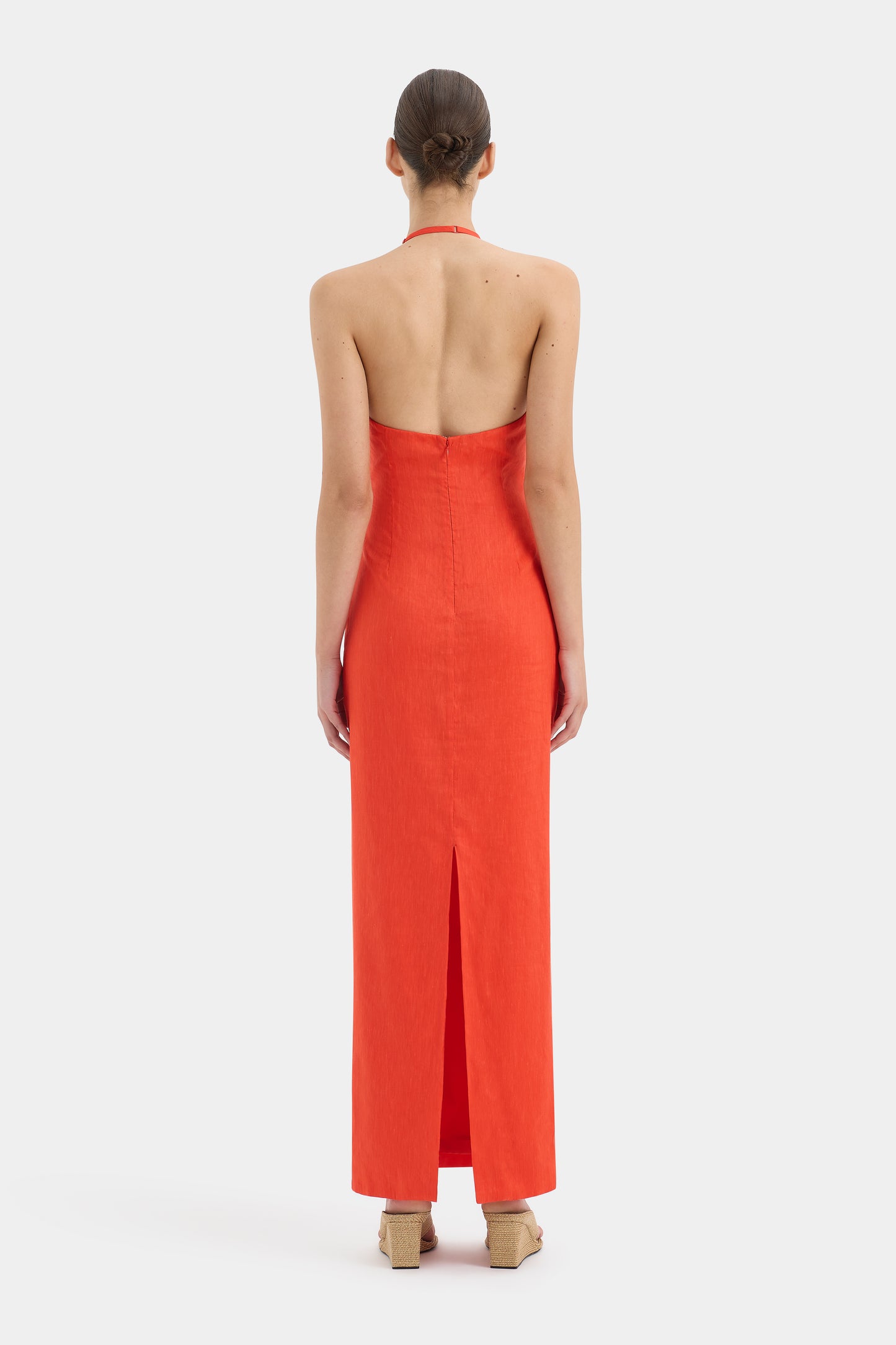 Elodie Halter Midi Dress