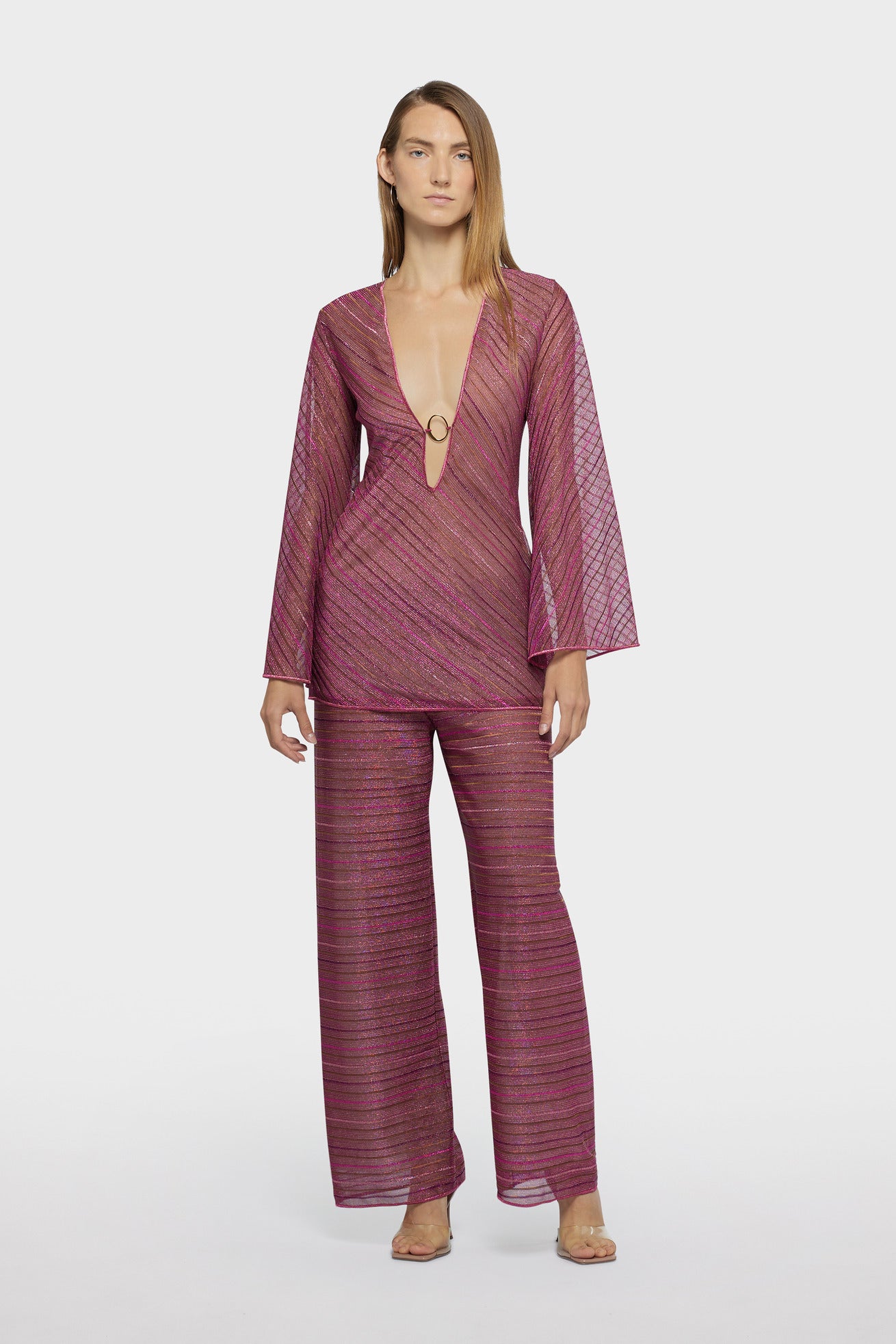 Shiny Stripes O-Kaftan