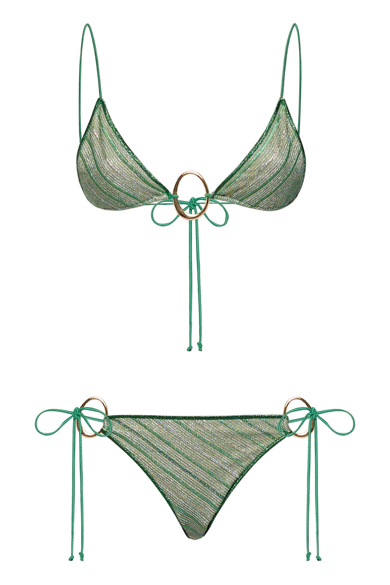 Shiny Stripes O-Kini