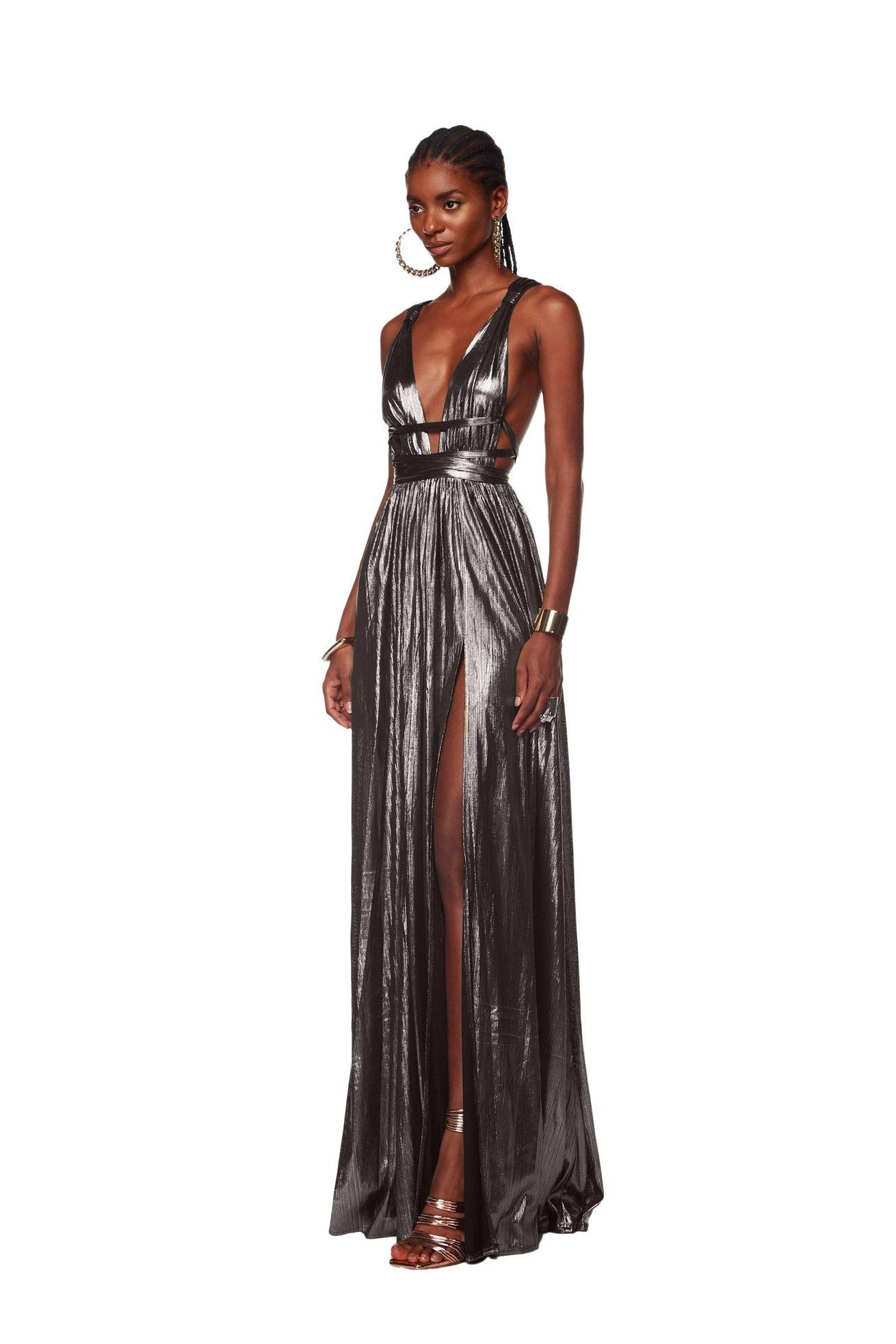 Goddess Silver Gown
