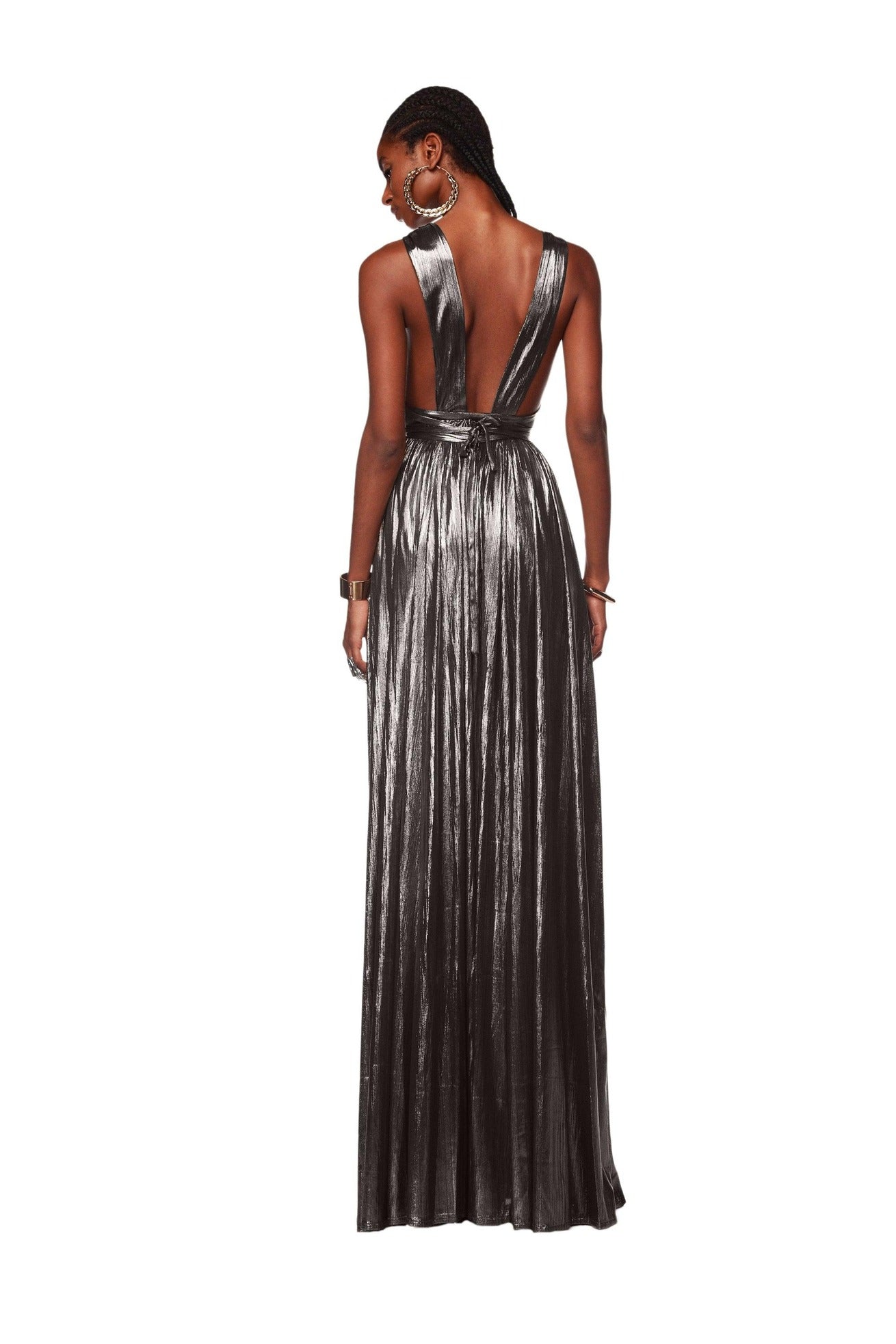 Goddess Silver Gown